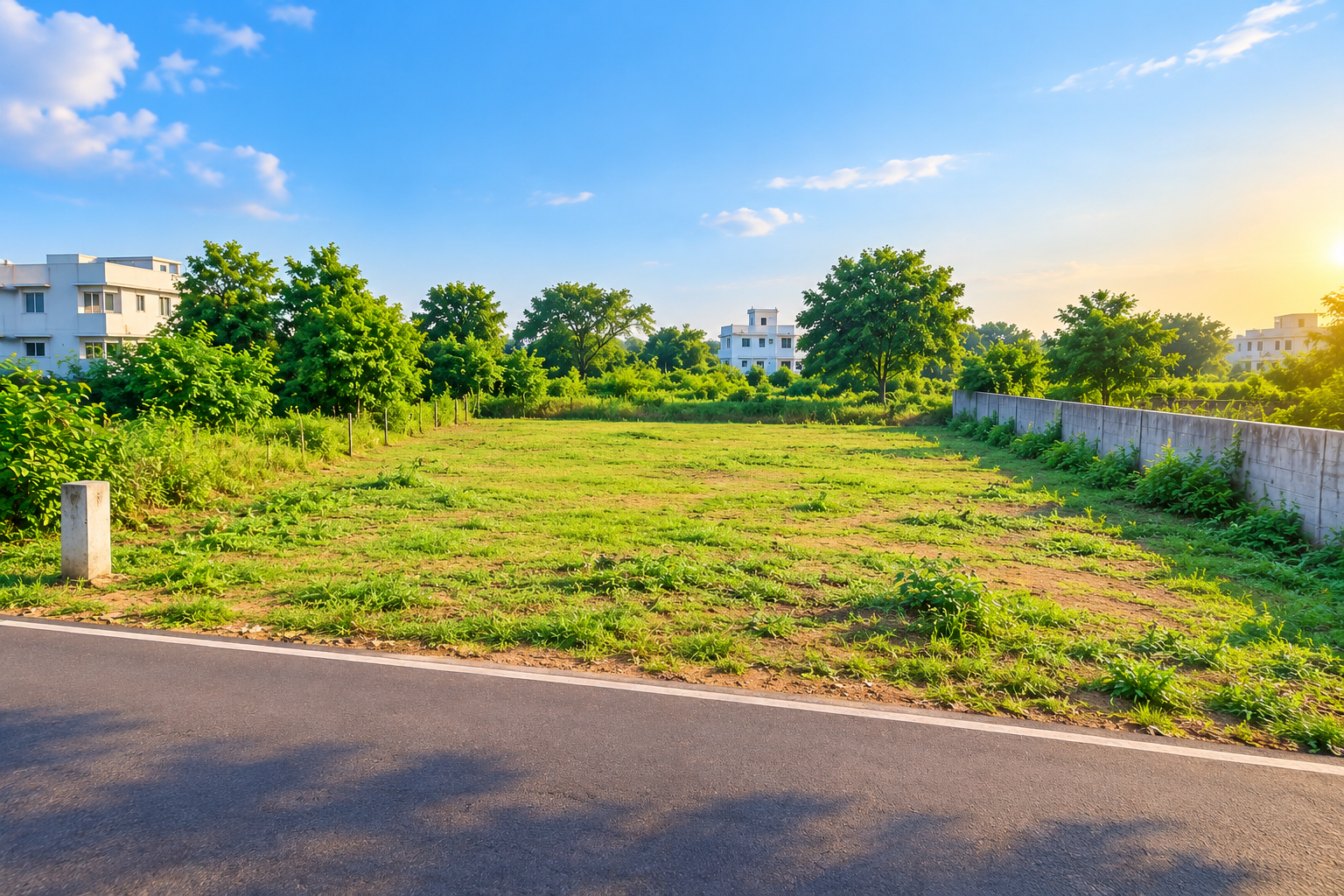Plot in puri canal road